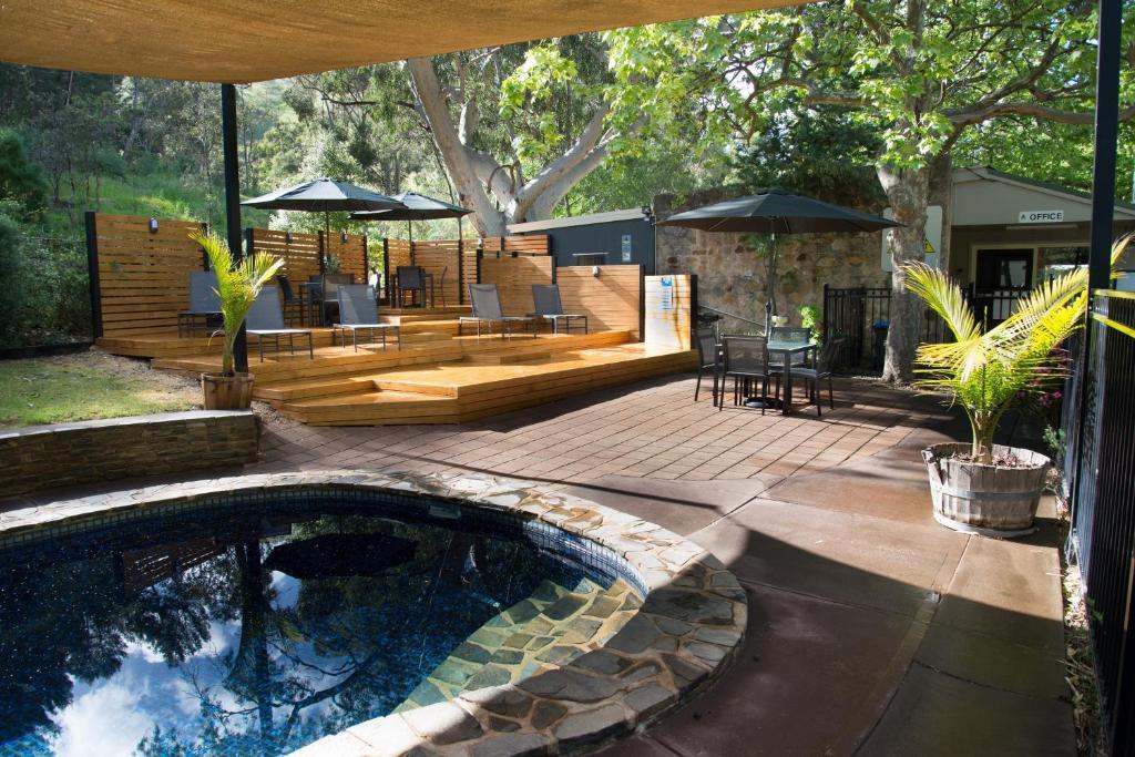 Hotel Adelaide Brownhill Creek Tourist Park Esterno foto
